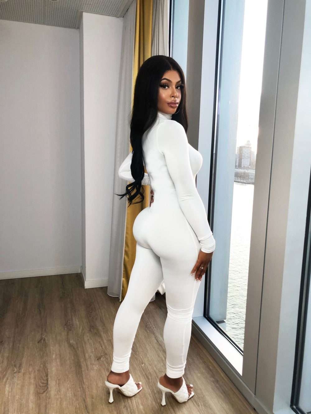 Angel on earth jumpsuit white - Afbeelding 2