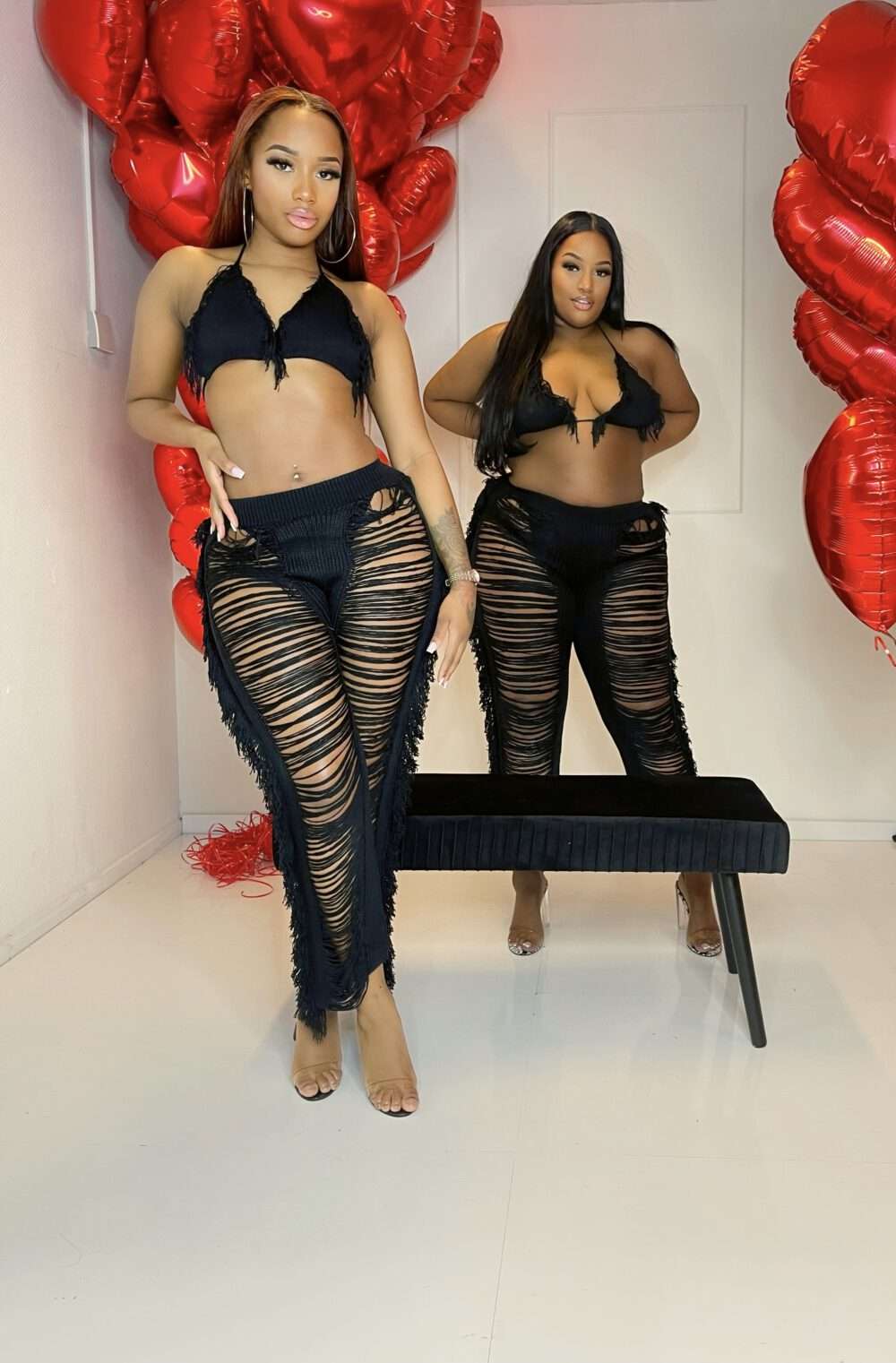 The baddest 2 piece black