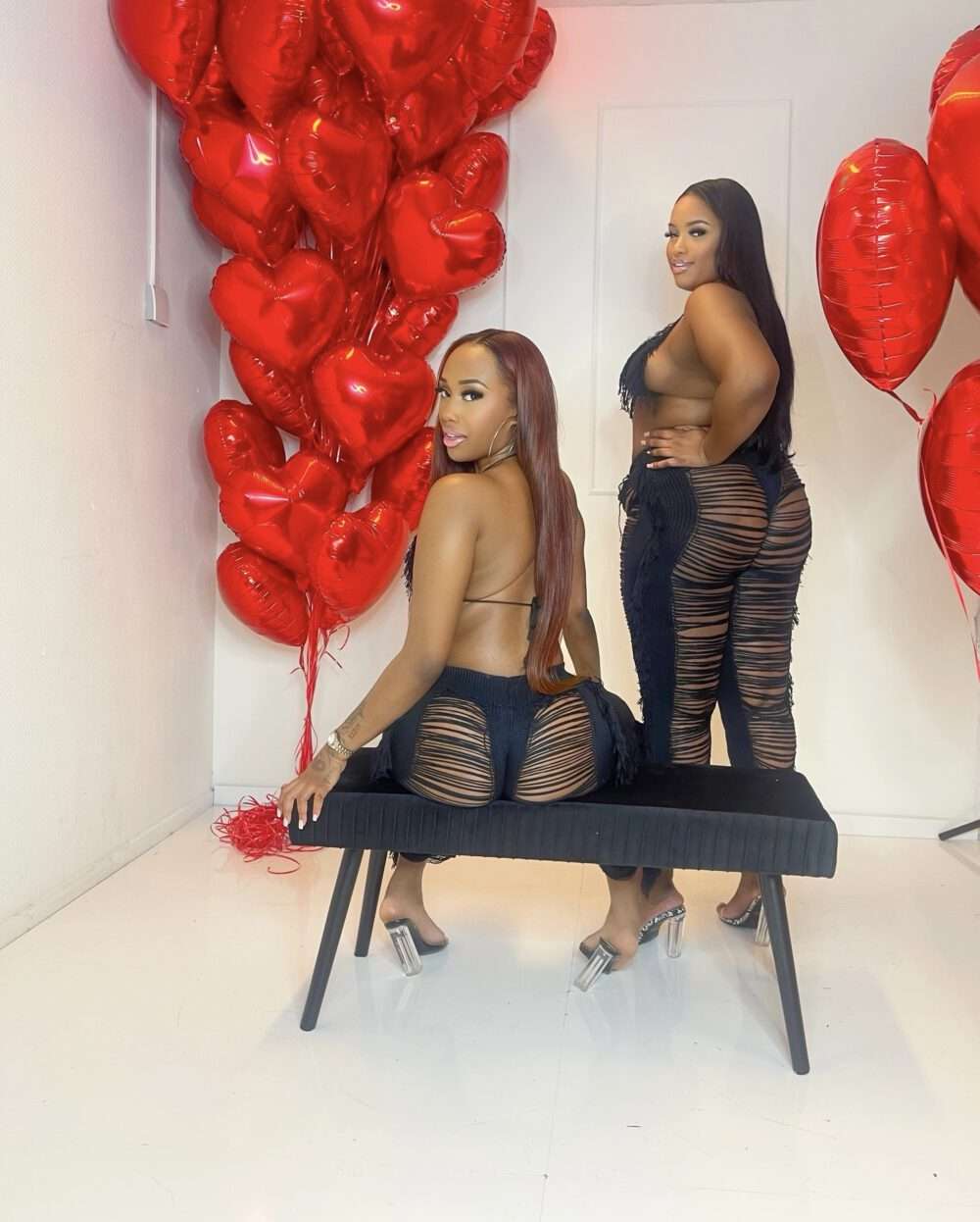 The baddest 2 piece black - Afbeelding 3