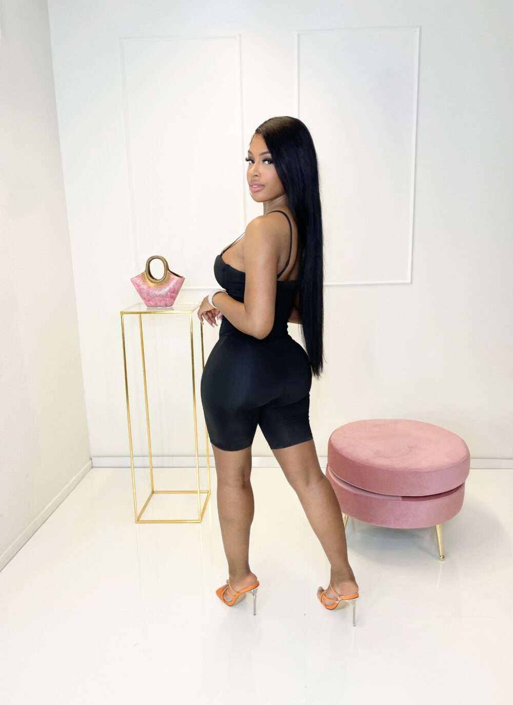 Hourglass romper black - Afbeelding 2
