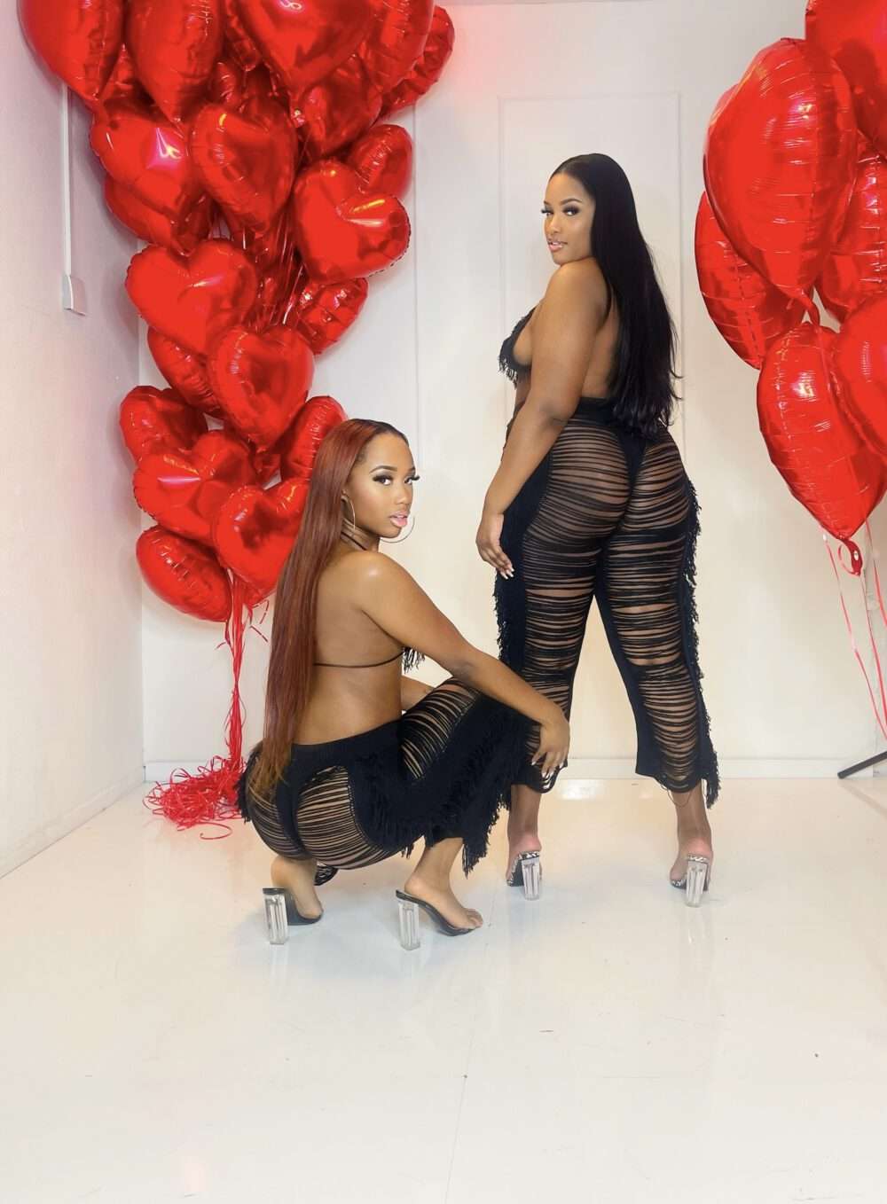 The baddest 2 piece black - Afbeelding 2