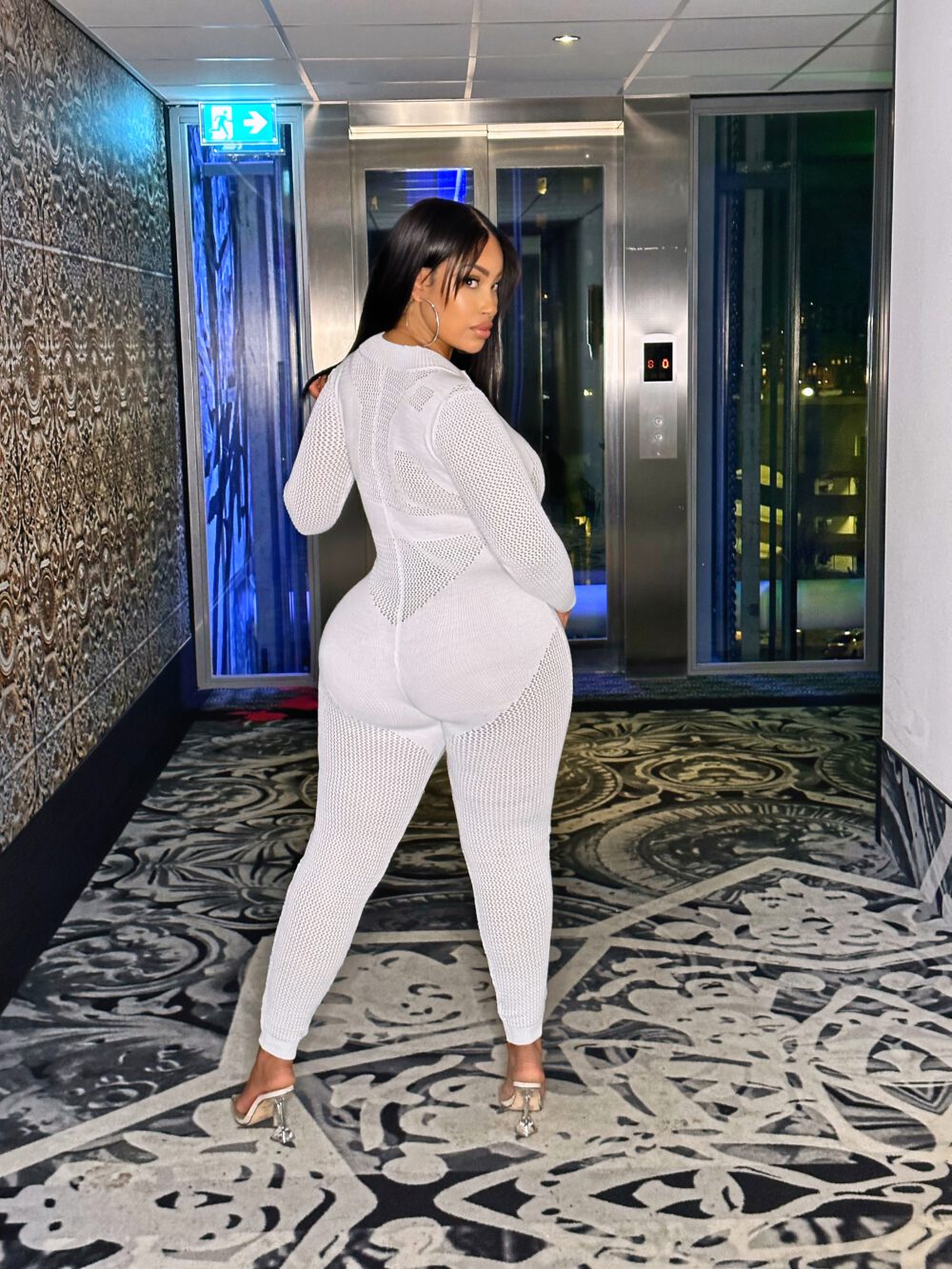 Body Jumpsuit White - Afbeelding 2