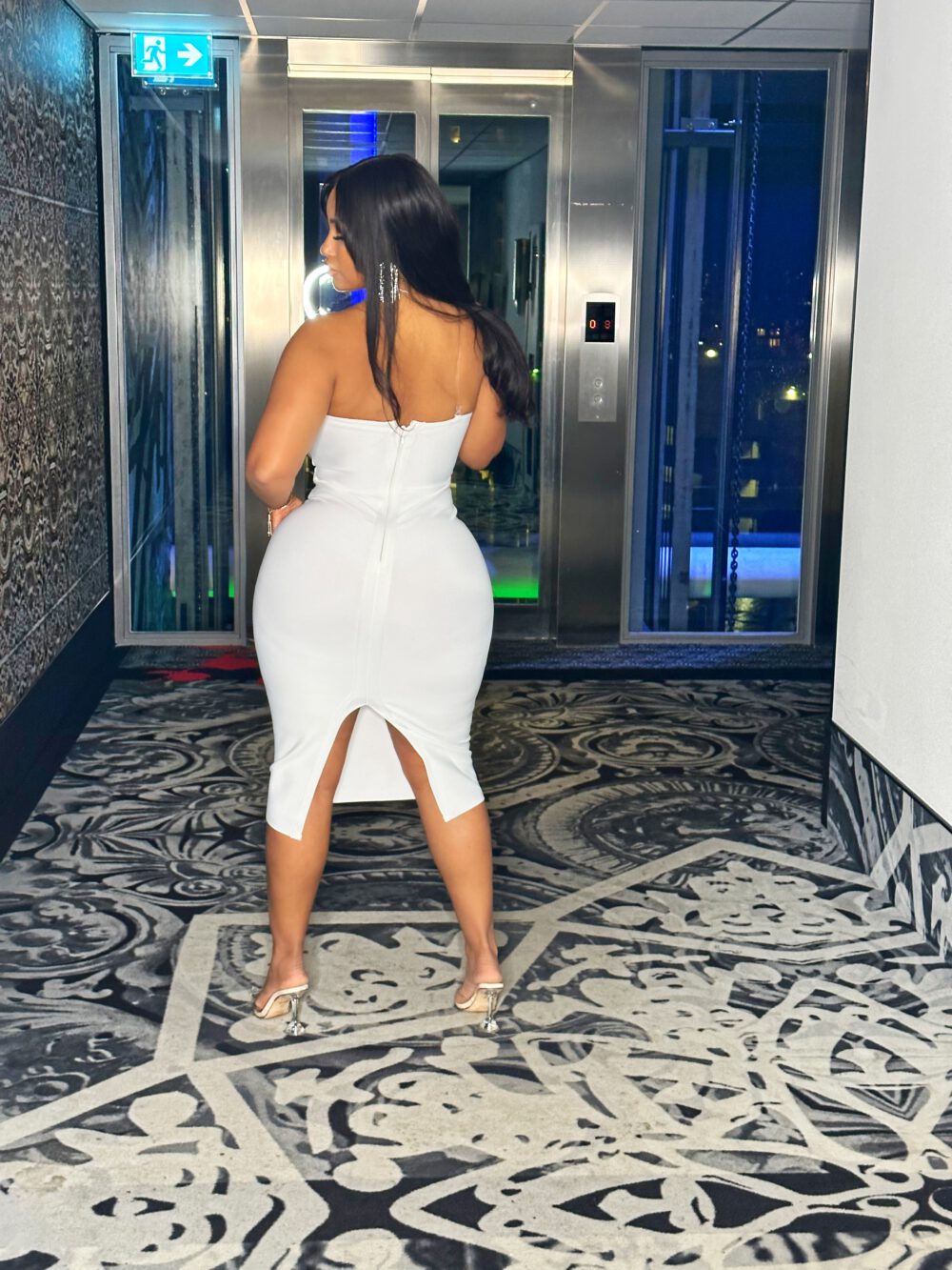 Top 1 Dress white - Afbeelding 3